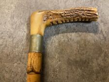 Antler handle walking for sale  Shipping to Ireland