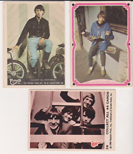 LOW STARTING BID THREE  MONKEE CARDS 1966-67 Series MONKEE HI-JINX for sale  Milford