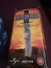 Rambo trilogy first for sale  BUCKINGHAM