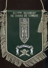 Fanion 501 regiment d'occasion  Saint-Etienne-de-Tulmont