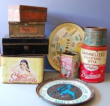 Assorted vintage tin for sale  Florida
