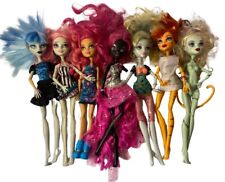 Monster High Dolls Lot 7 Catty Lagoona Toralei Rochelle Howleen Ghoulia Sasha, used for sale  Shipping to South Africa