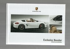 Porsche exclusive boxter for sale  BLANDFORD FORUM