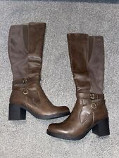 Ladies brown boots for sale  HULL