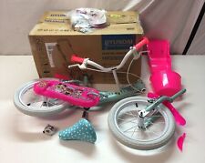 Denver Bike 14 LOL rower miejski dla dziewczynki, 35,6 cm (14 cali), stal, różowy / tu, używany na sprzedaż  PL