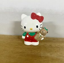 Cocina vintage Sanrio Hello Kitty sosteniendo oso de peluche arco rojo cerámica 6" sin enchufe segunda mano  Embacar hacia Mexico