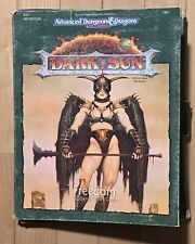 Caixa AD&D Dark Sun World DS1 2401 Freedom TSR RPG comprar usado  Enviando para Brazil