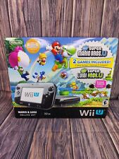 Usado, Nintendo Wii U Mario & Luigi Deluxe Set 32 GB Negro Consola con Juegos  segunda mano  Embacar hacia Argentina