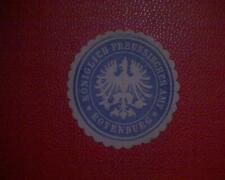 Siegelmarke königlich preussi gebraucht kaufen  Deutschland