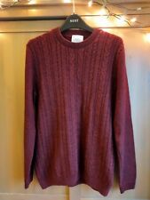Topman knitted burgundy for sale  CHESTER