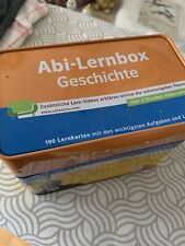 Abitur lernbox geschichte gebraucht kaufen  Gelnhausen