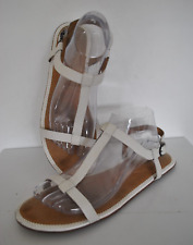 Ivory leather strappy for sale  LOWESTOFT