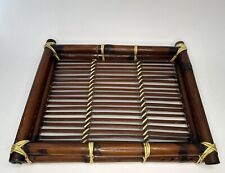 Bamboo tray basket for sale  Jay