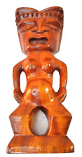 Tiki figure wood for sale  Bedford