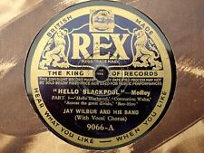 JAY WILBUR - Hello Blackpool Medley 78 rpm disc comprar usado  Enviando para Brazil