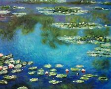 Print water lilies for sale  Topsham
