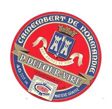Etiquette fromage camembert d'occasion  Provins