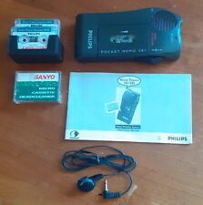 Used, Philips Pocket Memo Voice Tracer 281 Recorder Dictaphone, Mini Cassette -Tested for sale  Shipping to South Africa