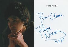 Pierre niney signed d'occasion  Guéret