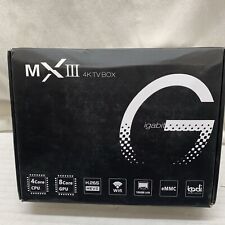 Kodi Media Center MXiii 4K Smart Android TV Box Open Box See Description for sale  Shipping to South Africa