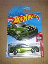 Hot Wheels Nissan Skyline GT-R R34 Super Treasure Hunt verde jinetes reales BNR34, usado segunda mano  Embacar hacia Mexico