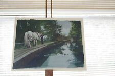 Canal horse scene for sale  MEIFOD