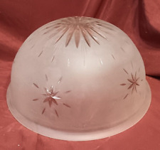 Globo de vidro vintage de substituição de teto Starburst vidro fosco, usado comprar usado  Enviando para Brazil