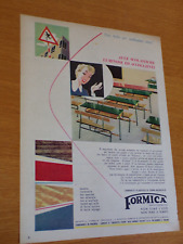 FORMICA LAMINATO PLASTICO MONDIALE ANNO 1955 ANNI '50=PUBBLICITA=ADVERTISING 5 segunda mano  Embacar hacia Argentina