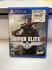 Sniper Elite 4 (PlayStation 4, 2017) Sem Manual, Usado comprar usado  Enviando para Brazil