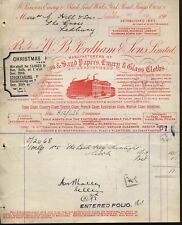 Usado, 1913 Londres,W. B. Fordham & Sons Ltd ,San Pancracio Esmeril & Cable Obras,Kings segunda mano  Embacar hacia Argentina