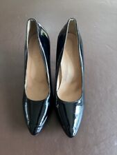 black patent heels 5 for sale  BEDFORD