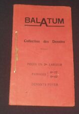 Catalogue balatum reproduction d'occasion  Vendôme