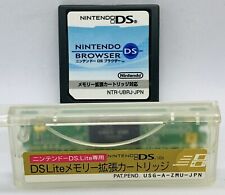 Juego japonés navegador Nintendo DS con paquete de expansión de memoria segunda mano  Embacar hacia Argentina