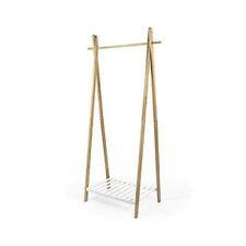 Compactor RAN8970 Nagano bambusowy stojak na ubrania, 44 x 80 x 160 cm, biały/brązowy na sprzedaż  PL