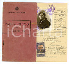 1922 milano passaporto usato  Milano
