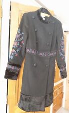 black astrakhan coat for sale  WESTON-SUPER-MARE