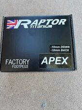 Raptor titanium footpegs for sale  Tucson