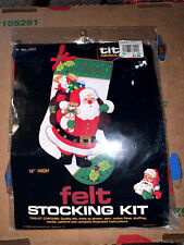 KIT NAVIDAD MEDIAS LENTEJUELAS FIELTRO TITANIO 15" 1986 553 segunda mano  Embacar hacia Argentina