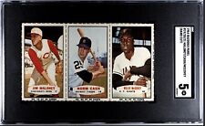 1964 Bazooka Jim Maloney Norm Cash Willie McCovey SGC 5 comprar usado  Enviando para Brazil