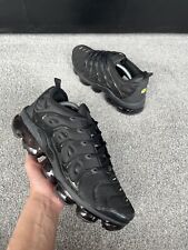 Size 9 - Nike Air VaporMax Plus Low Triple Black for sale  Shipping to South Africa