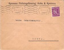 Używany, Finlandia Okładka handlowa KYMMENE FLOTTNINGSFÖRENING Kotka 16.6.1931 - Lahti na sprzedaż  Wysyłka do Poland