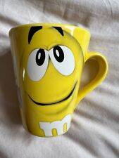 Used, Official M&Ms Yellow Mug / Coffee Cup - 'Inside Everyone There's A....' for sale  Shipping to South Africa