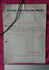 Rhewa mettmann 1938 gebraucht kaufen  Kirchberg