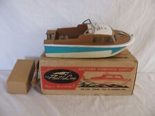 Used, Vintage Fleet Line Battery Powered Cavalier Cabin Cruiser Boat #885 Read! for sale  Shipping to South Africa