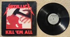 Álbum LP Megaforce 1983 Metallica Kill 'Em All Vinilo 1983 Heavy Metal MRI 069, usado segunda mano  Embacar hacia Argentina