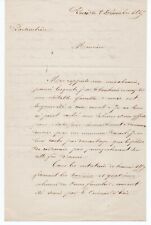 Lamartine lettre autographe d'occasion  Versailles