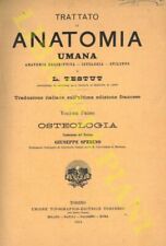 Testut trattato anatomia usato  Italia