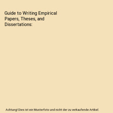 Guide writing empirical gebraucht kaufen  Trebbin
