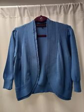 Debenhams blue bolero for sale  MIDDLESBROUGH