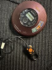 Reproductor de CD portátil Sony D-NE320 PSYC MP3/ATRAC - CD Walkman - púrpura/naranja segunda mano  Embacar hacia Argentina